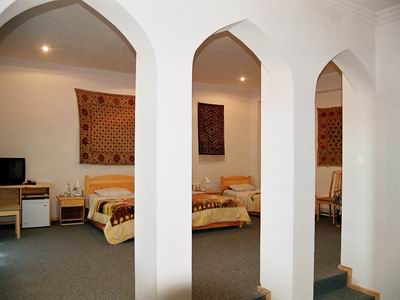 Uzbekistan Bukhara - Caravan Hotel