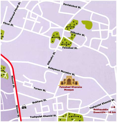Bukhara Map