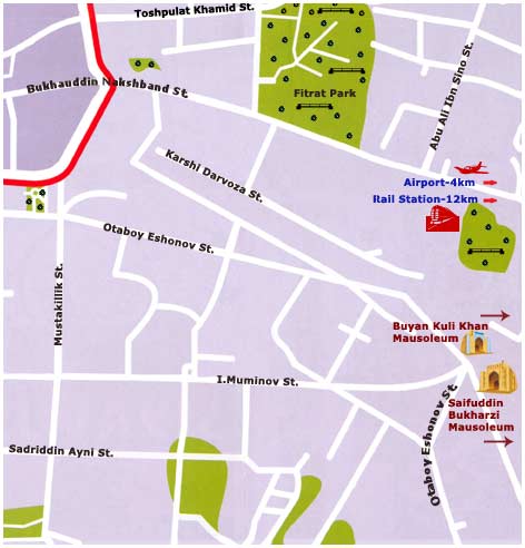 Bukhara Map