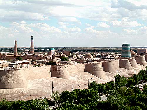 Khiva - Ichan-Kala. Khiva - Ichan-Kala.