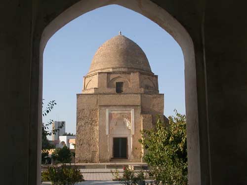 Ruhabad complex. Mausoleum