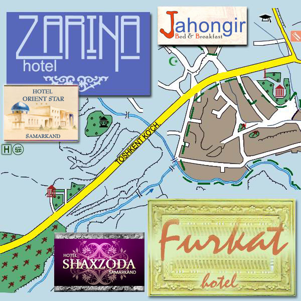 Samarkand Map
