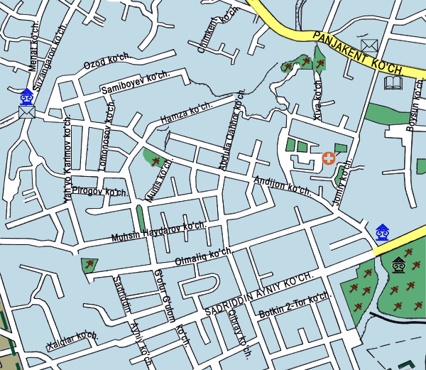 Samarkand Map